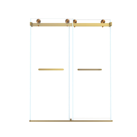 Frameless Double Sliding Shower Door