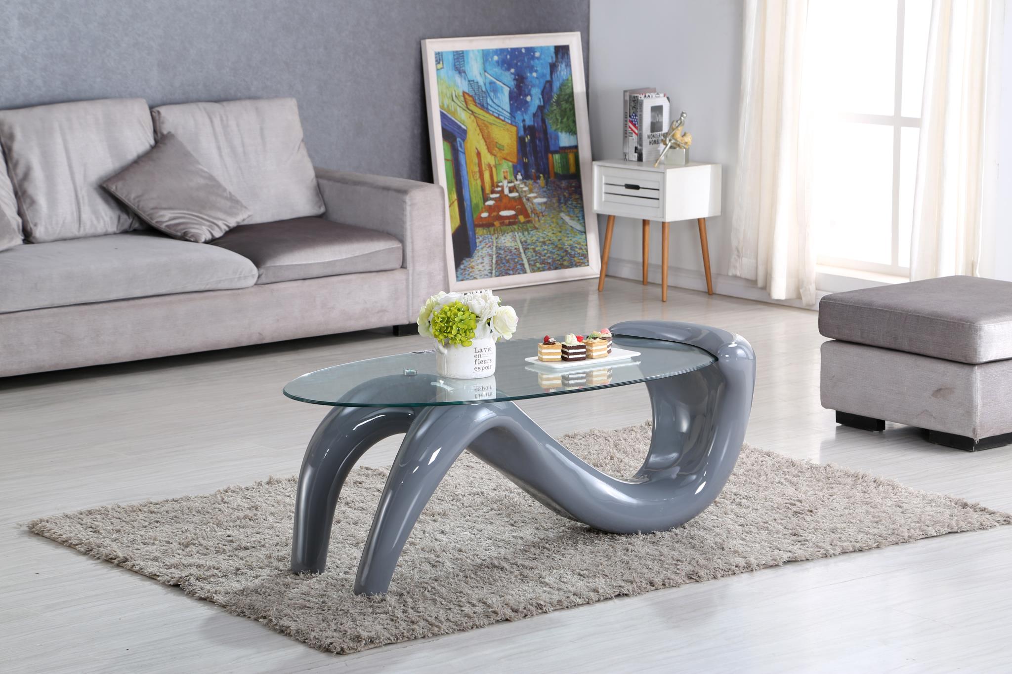 Gray Coffee Table – T322-GRY