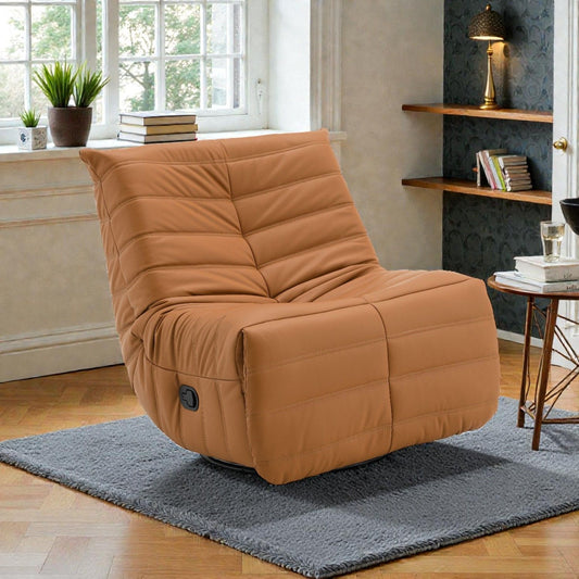 Glider Recliner Chair With Swivel