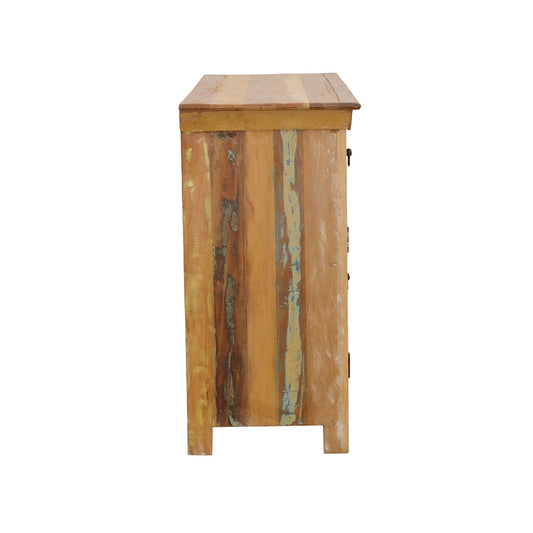 Mankato - 3 Drawer Accent Cabinet With 3 Doors - Wood