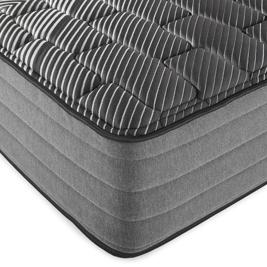 Starrett Black - 14" Euro Top Hybrid Mattress With Copper Gel And Silver Infused Foam - Sleek Black - Twin