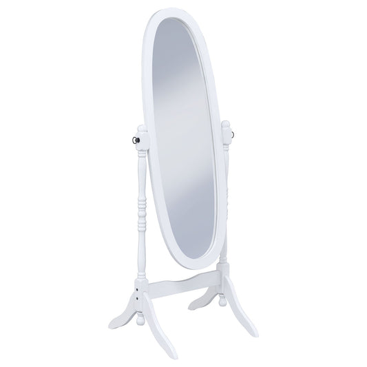 Dunne - Cheval Mirror With Oval Frame