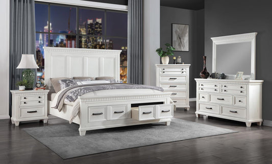 B078 - Nightstand - White