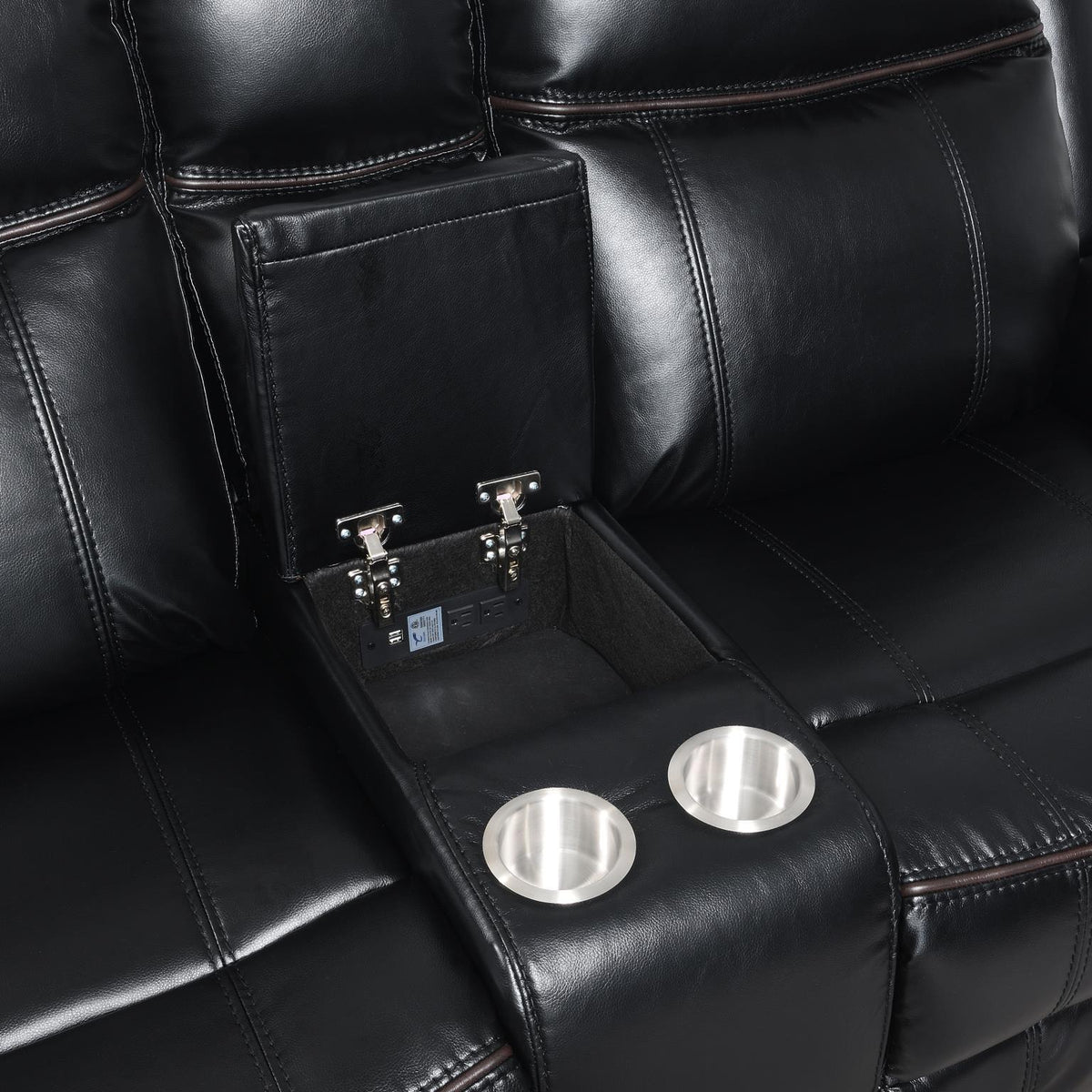 U105 - Motion Sofa - Black