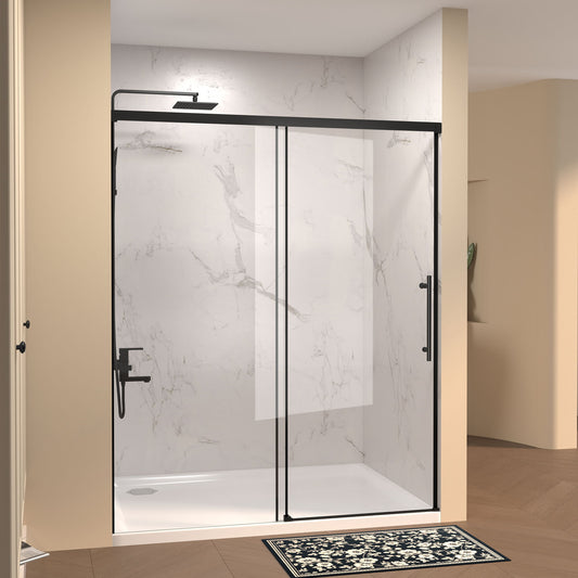 Frameless Single Sliding Shower Door