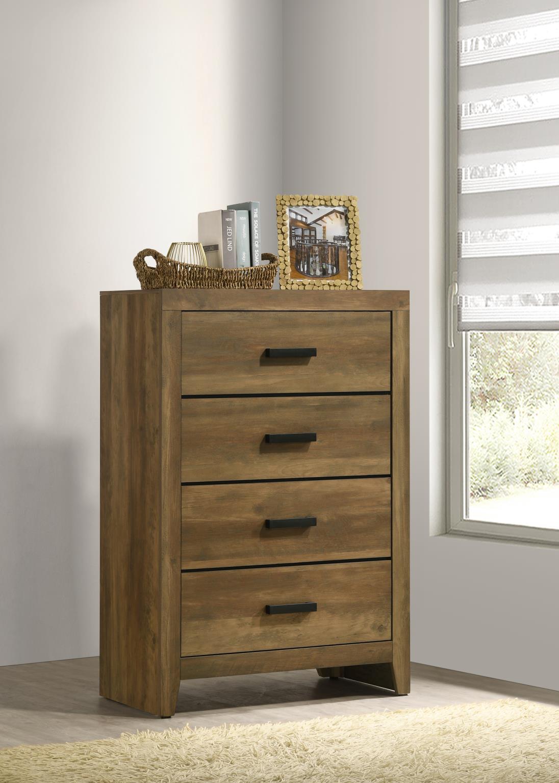 Knotty Oak 5-Drawer Chest - B526-C