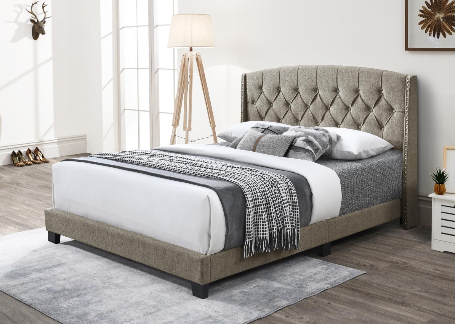 Charcoal Full Bed - B595-F