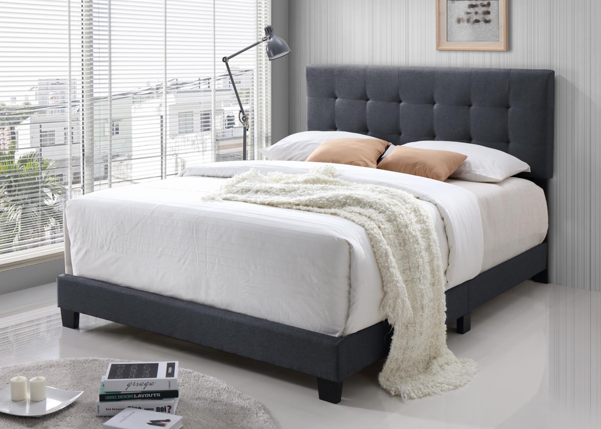 Charcoal Full Bed - B605-F
