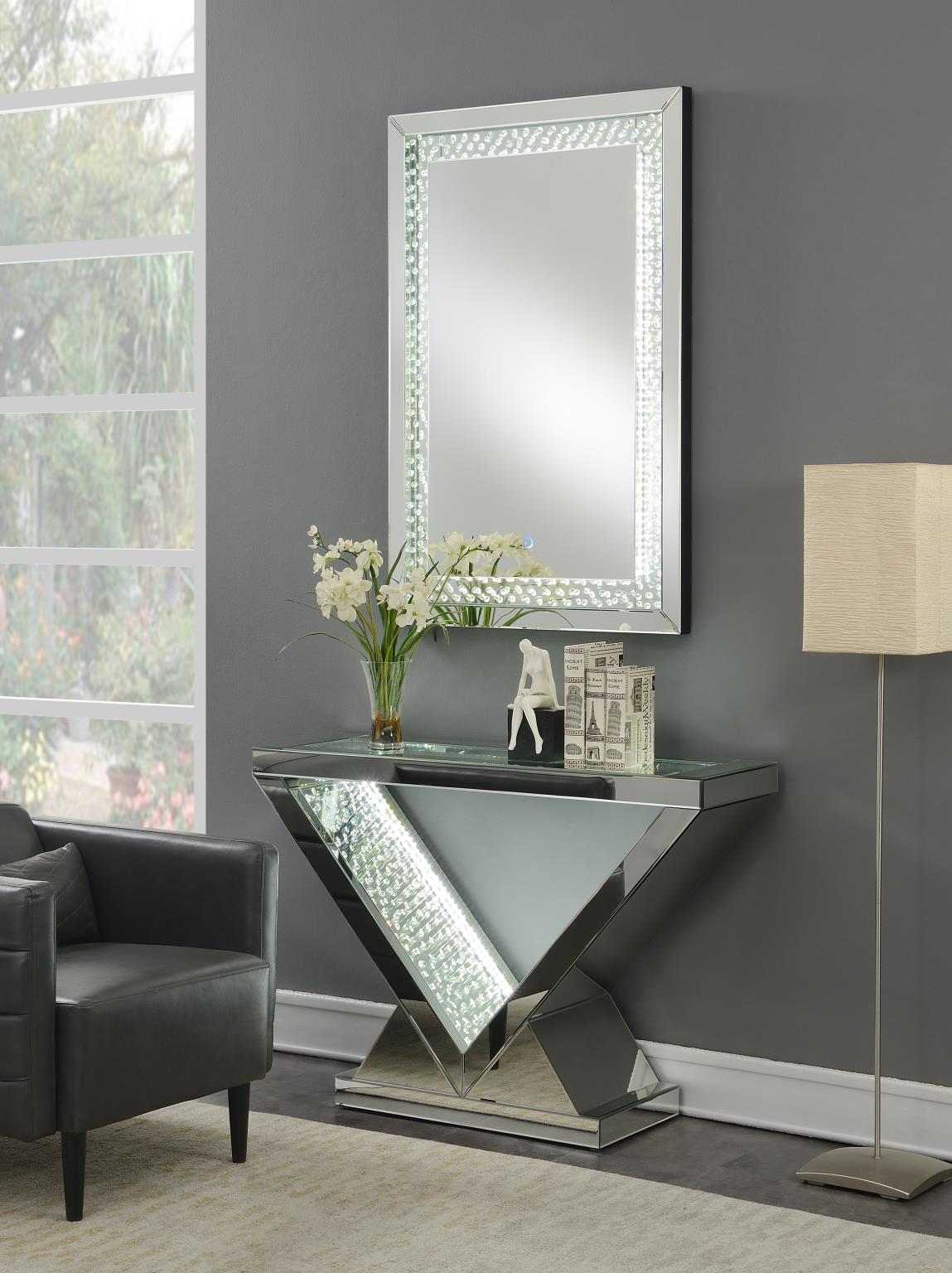 Elegant Mirrored Glamour Console Table – G-200-CN