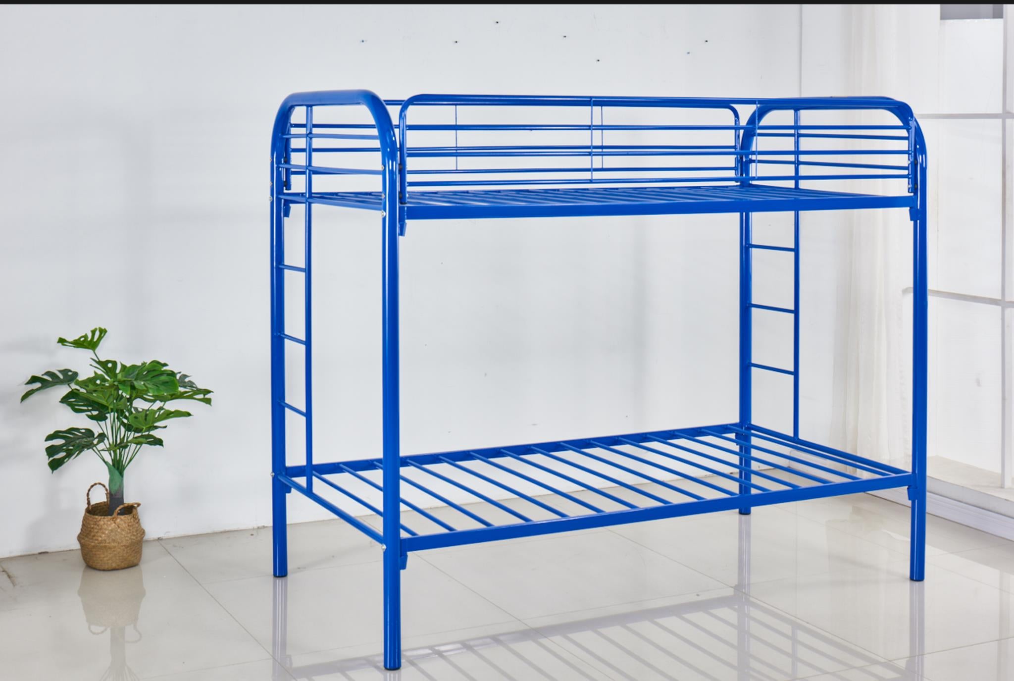 Blue Twin/Twin Bunk Bed – S137