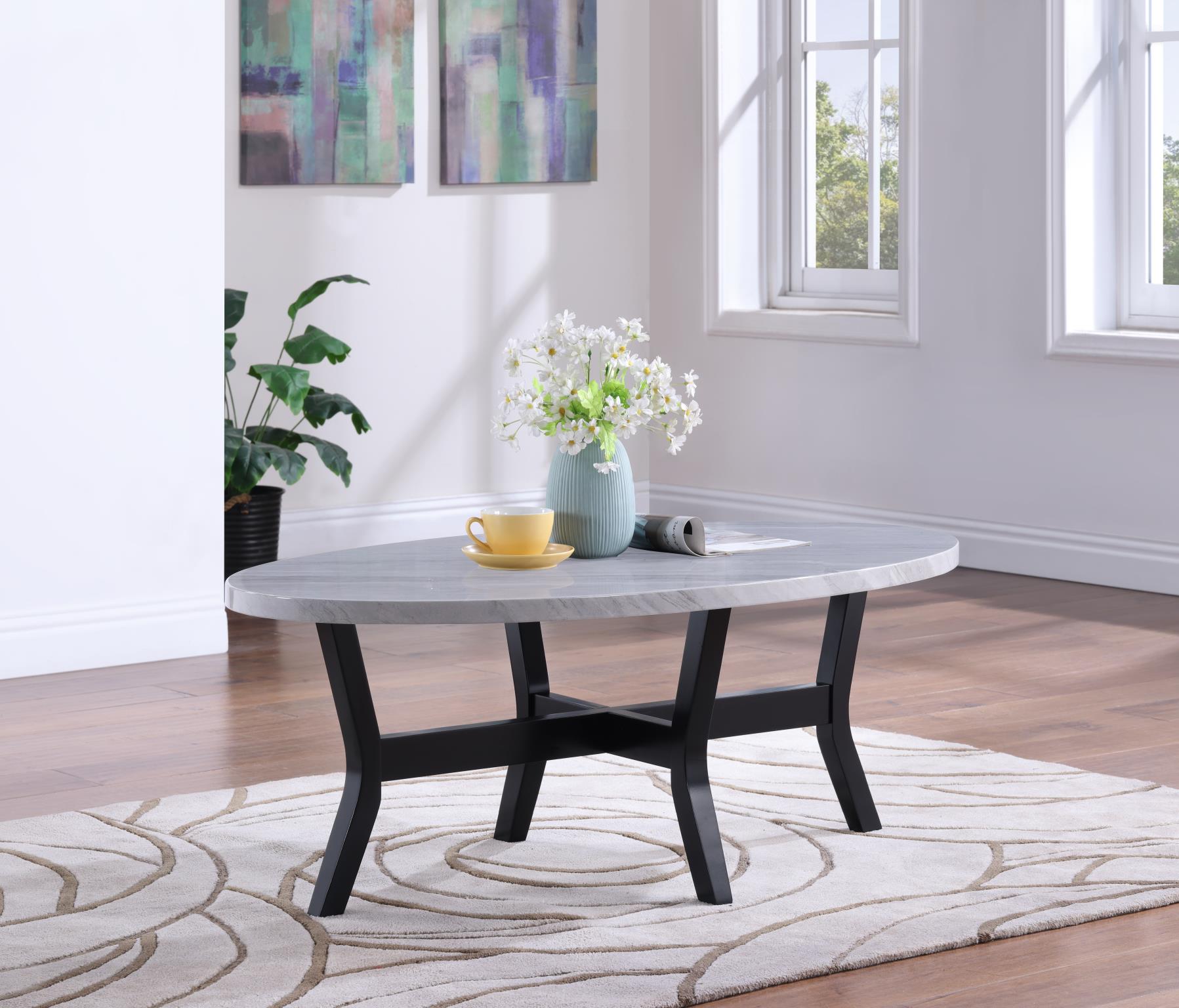 Gray 3-Piece Table Set – T124