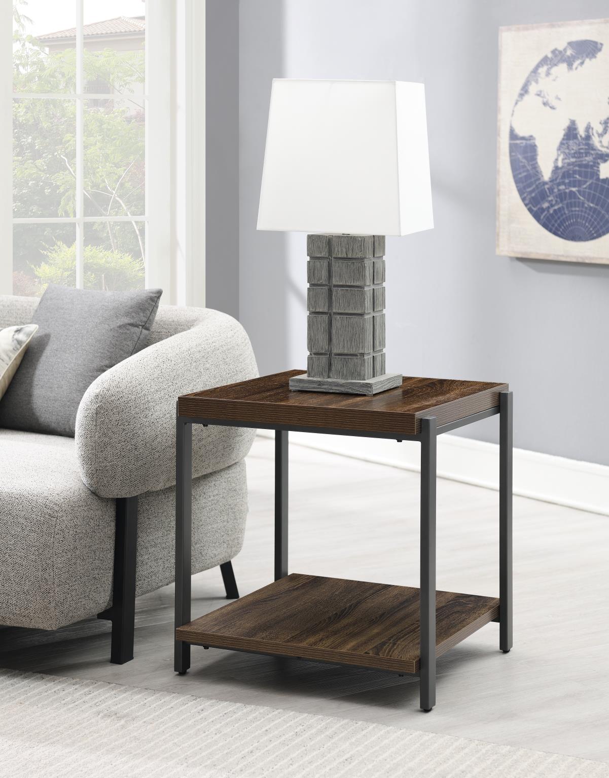 Gray Coffee Table & 2 End Tables – T174
