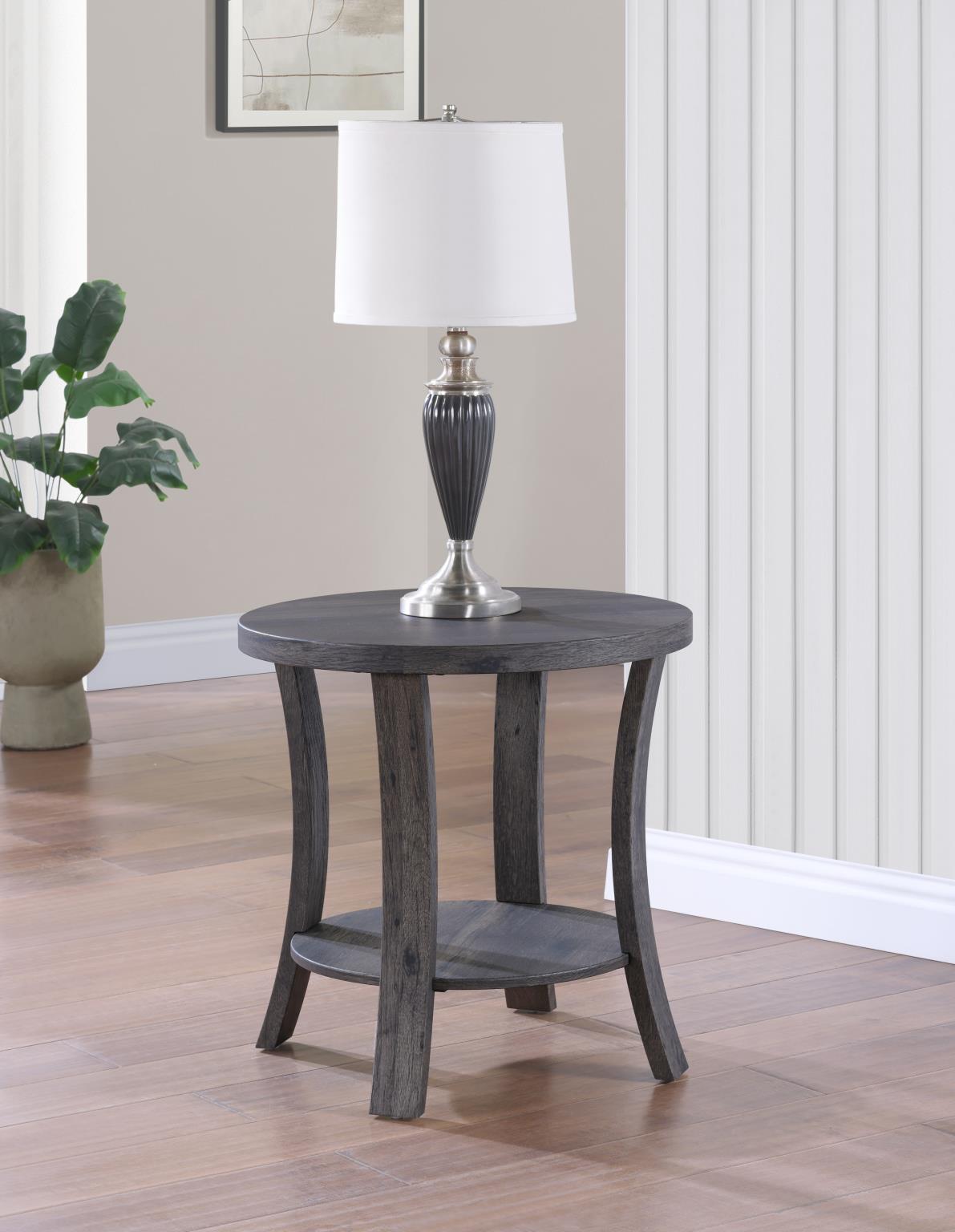 Dark Brown 3-Piece Table Set – T177