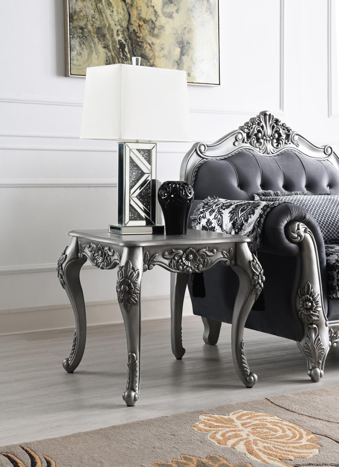 Elegant Wood Coffee Table & End Tables – T206-CEE