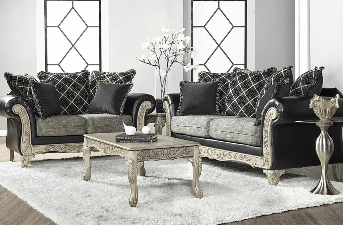 Dark Gray LoveSeat – U202-L
