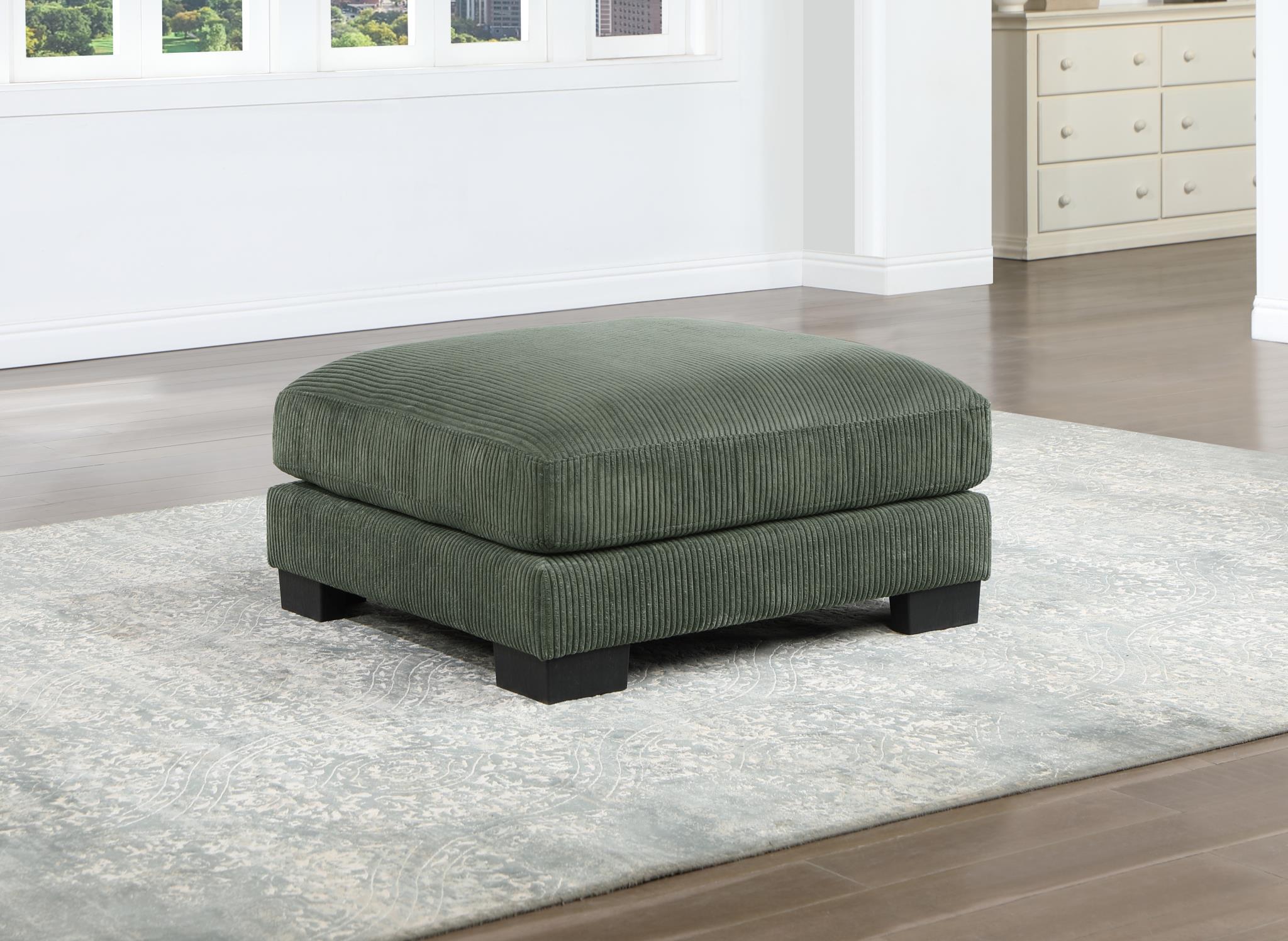 GREEN OTTOMAN - U256-O