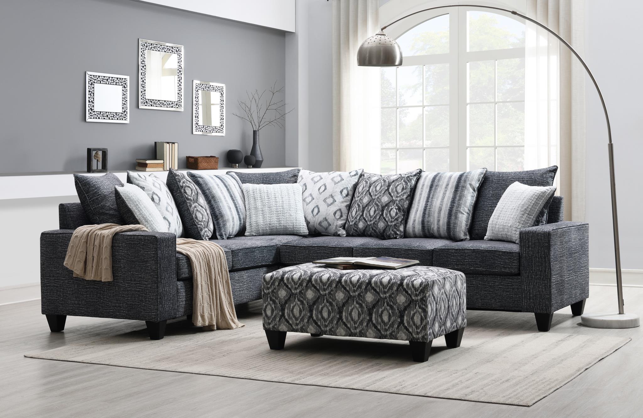 Gray Ottoman - U318-O