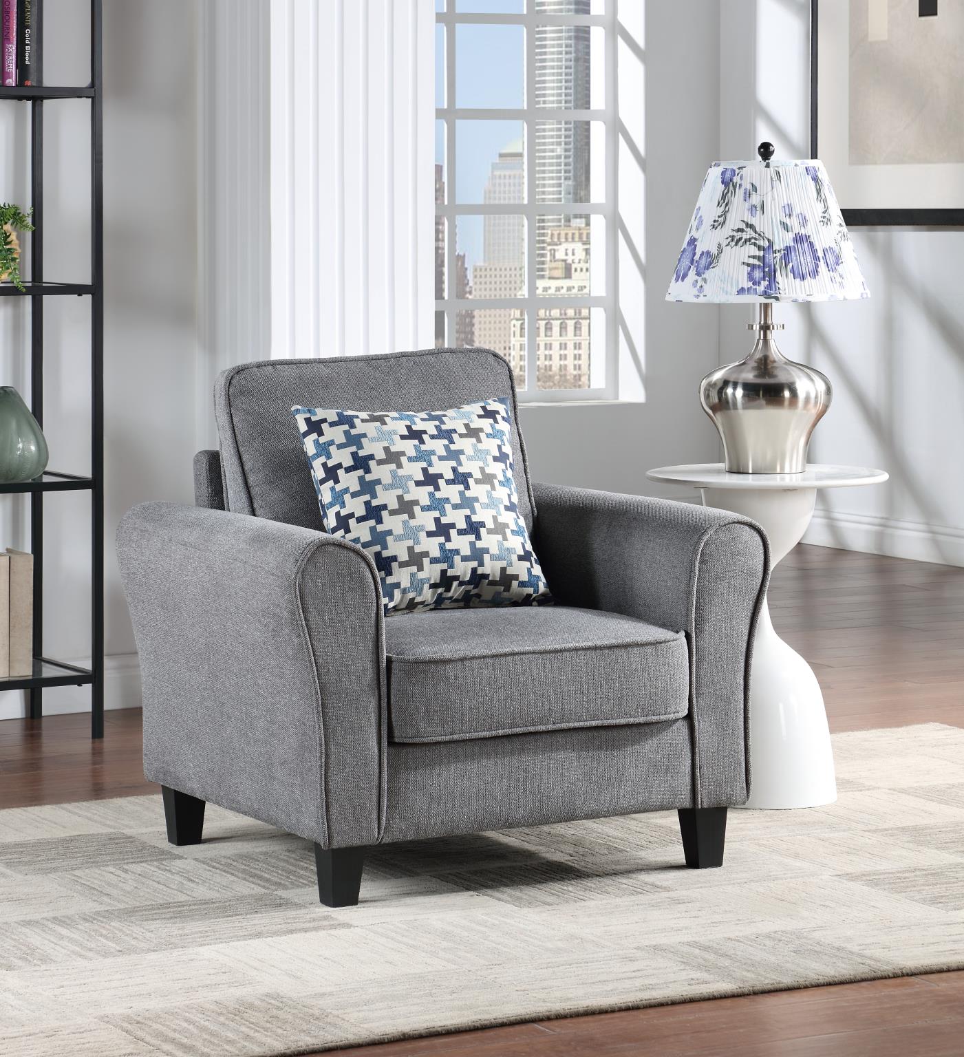 Dark Gray Chair - U416-C