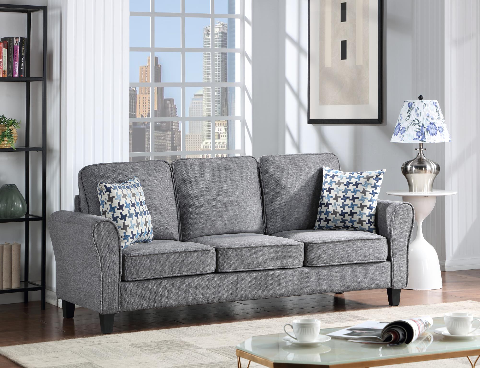 Dark Gray Sofa - U416-S