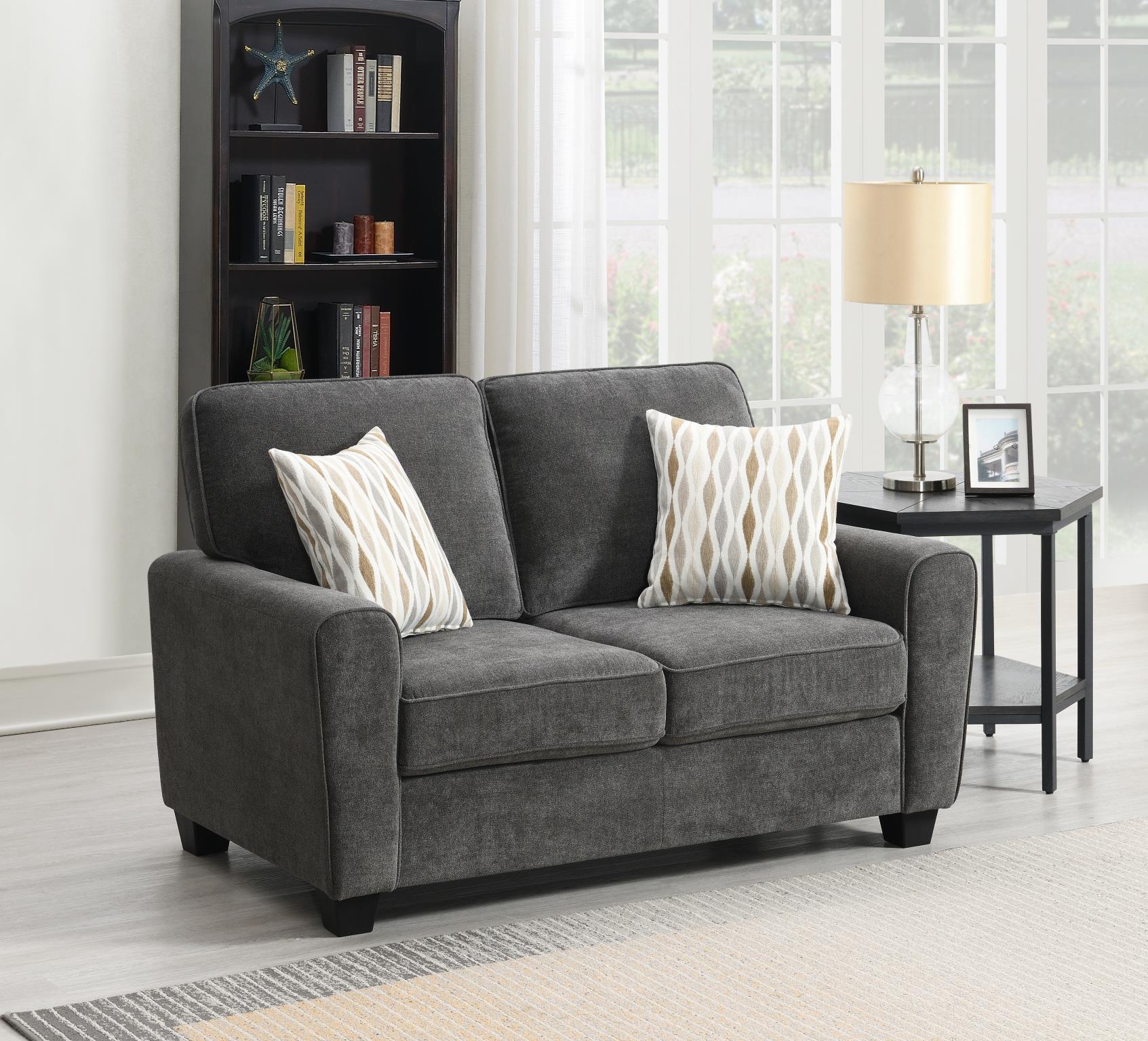 Gray Loveseat - U525-L