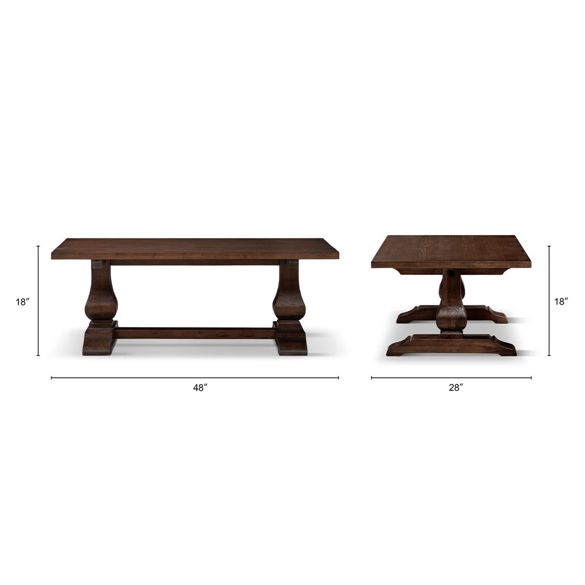 Kingsley - Coffee Table - Brown