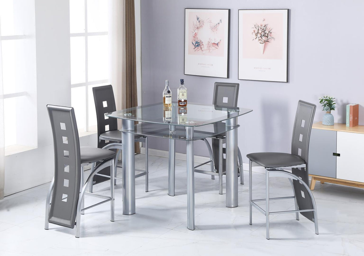 D324 - Pub Table - Charcoal