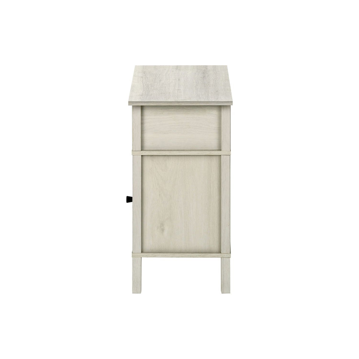 Transitional Accent Table With Storage
