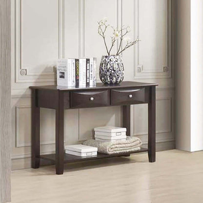 Simple Style Table With Shelf