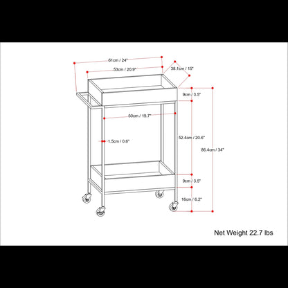 Simons - Bar Cart - Natural