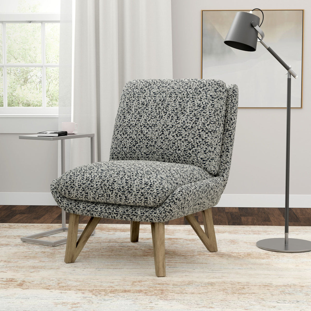 Armless Accent Chair