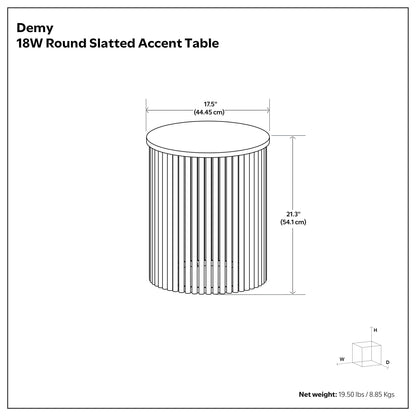 Demy - Handcrafted Metal Accent Table