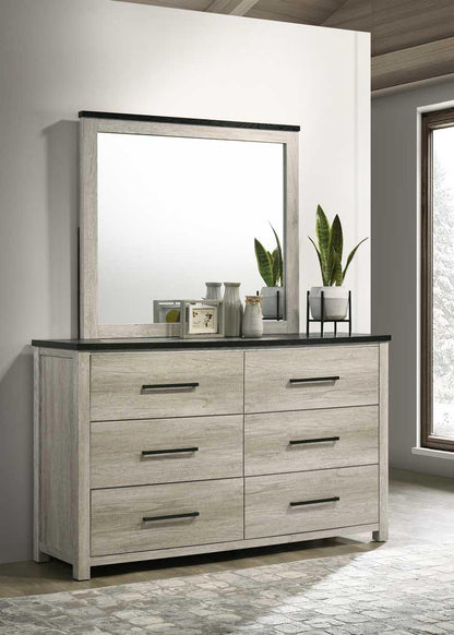 B263 - Mirror - Antique White