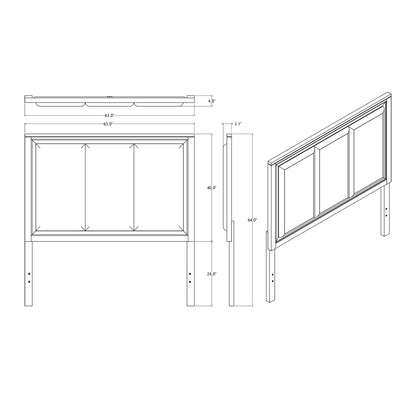 Melissa - 5 Piece Storage Bedroom Set With Padded Headboard