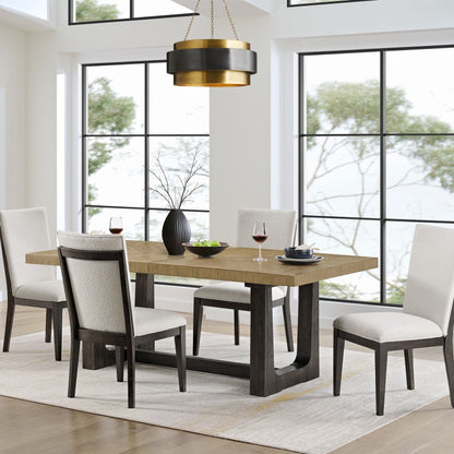 Table With Trestle Base