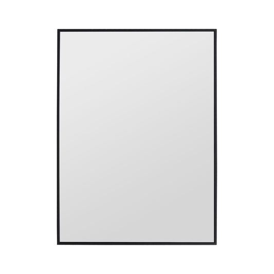 30" Wall Mounted Mirror Cabinet With And Frame, Storage Vanity For Bathroom - Imitative Oak