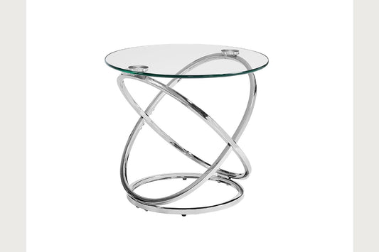 Cocktail Table Set - Chrome