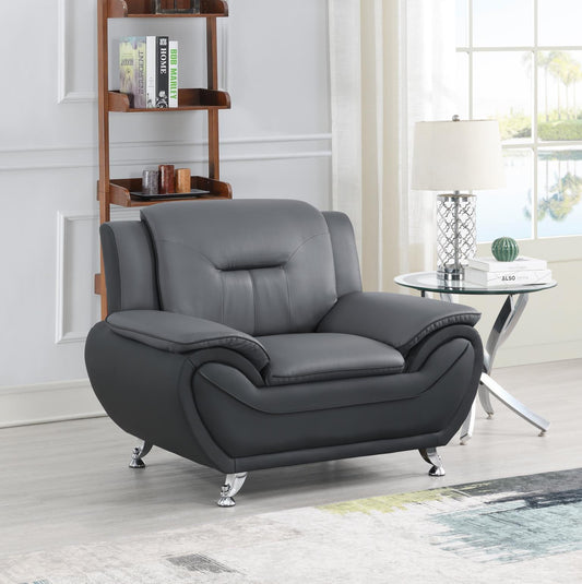 U485 - Chair - Gray / Black