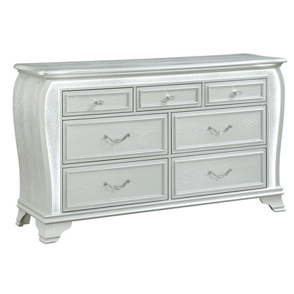 Aurelia - Dresser With LED Lighting - Silver