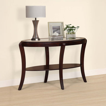 Table With Tempered Glass Shelf
