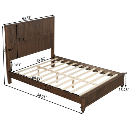 3 Piece Bedroom Set With Bed And 2 Nightstands