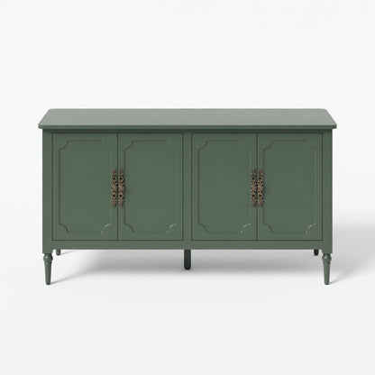 Vintage Buffet Cabinet With Adjustable Shelves