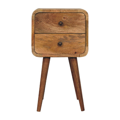 Curved Nightstand,