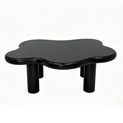 Cloud Shaped Coffee Table With 4 Round Legs