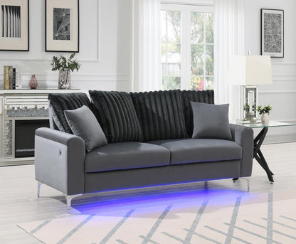 U481 - Sofa & Loveseat - Gray