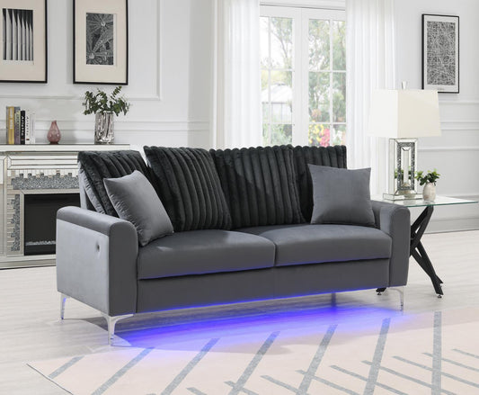 U481 - Sofa & Loveseat - Gray