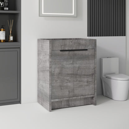 Freestanding Bathroom Vanity Cabinet With Soft Close Doors, Cabinet Only