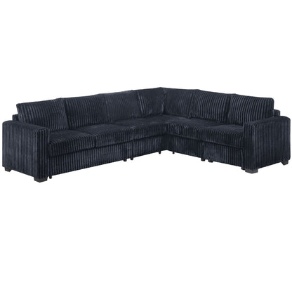 L-Shaped Sectional Set For Living Room