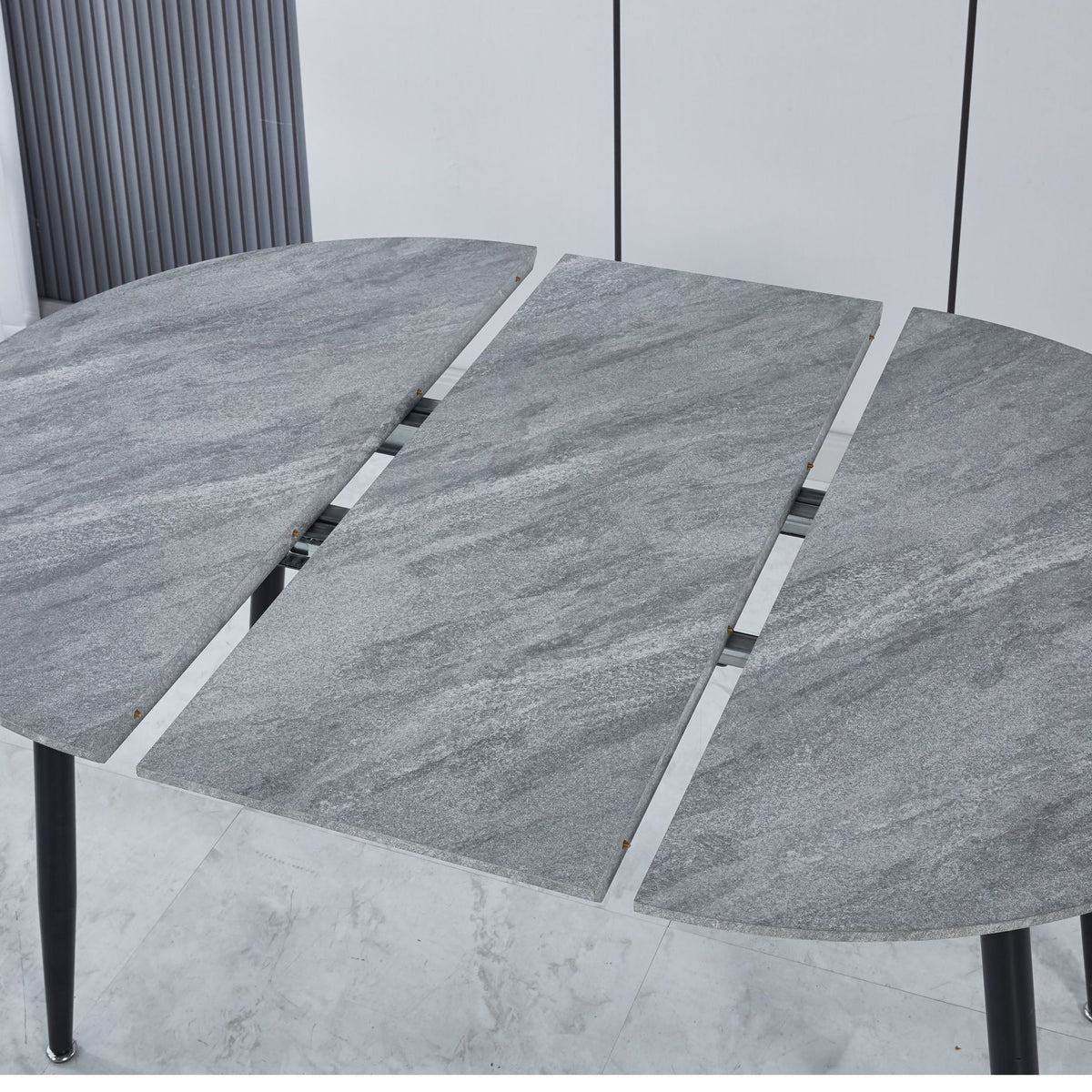 Extensible Table, Dining Table, Office Table, Coffee Table Metal Leg