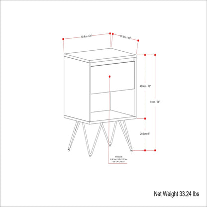 Hunter - Nightstand - Natural