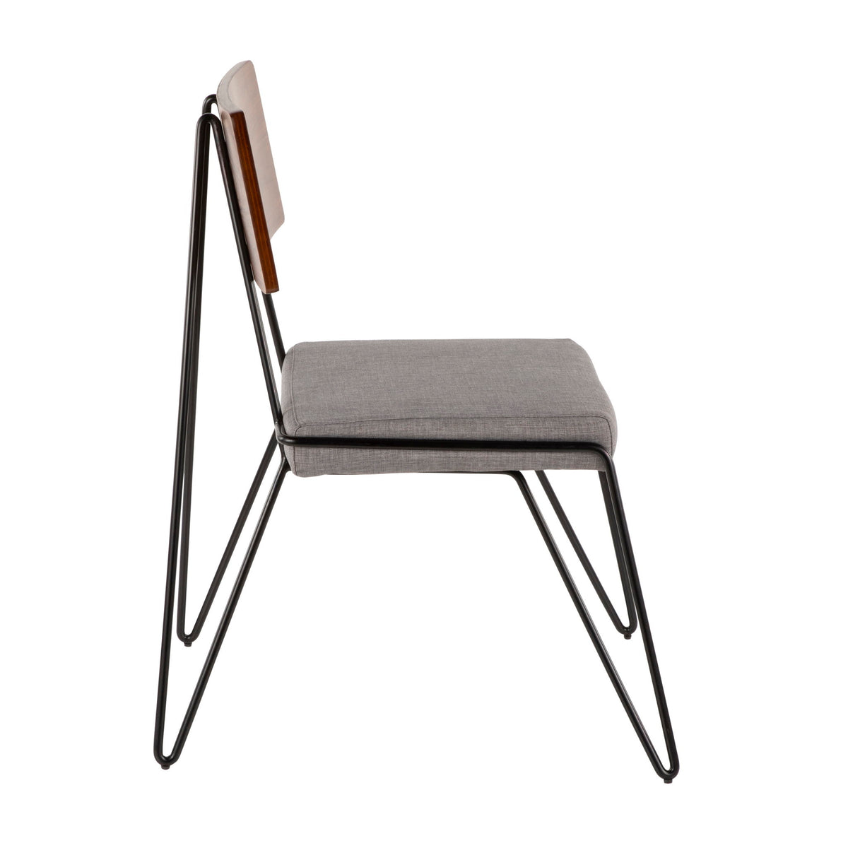 Loft - Mid-Century Modern Chair (Set of 2) - Gray